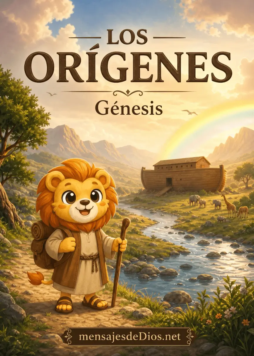 Portada del libro Los Orígenes - Génesis para niños